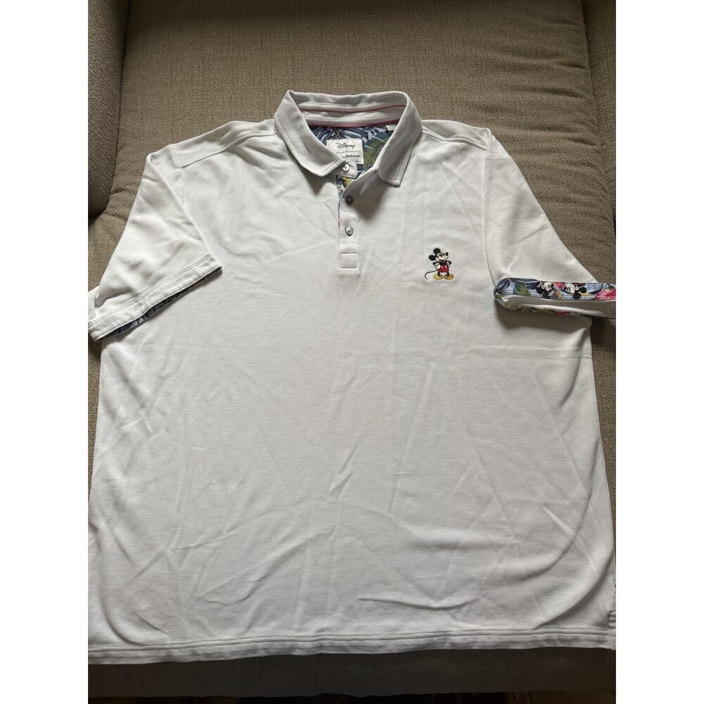 Tommy Bahama x Disney Mickey Mouse Jubilee Five O'Clock Polo Size XXL